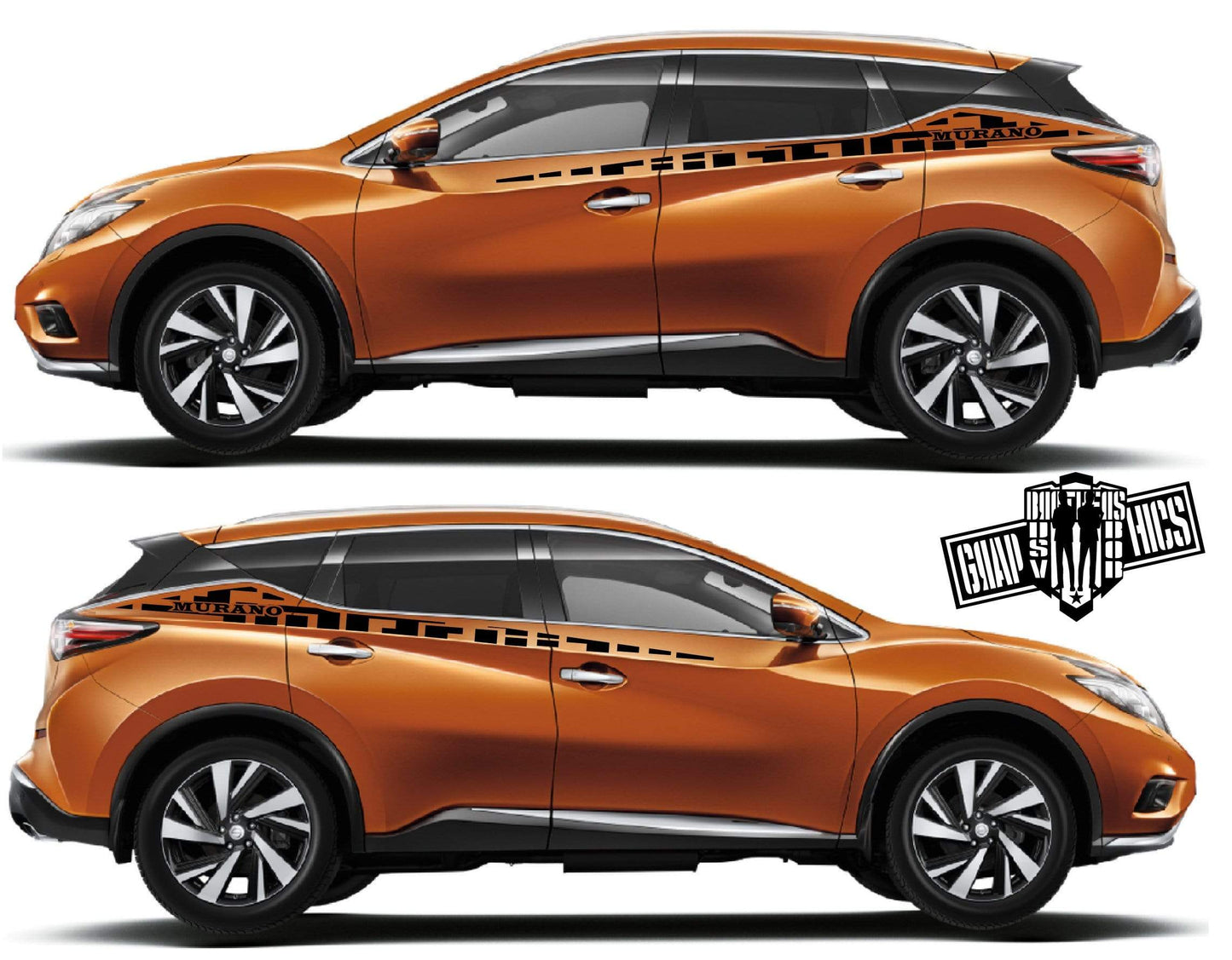 Premium Quality Stickers Compatible with Nissan Murano Car Styling BFF Premium Quality Personalized Design Vehicle Enhancement Sticker Street Auto Stylish Exclusive Easy Application Worldwide Deliver