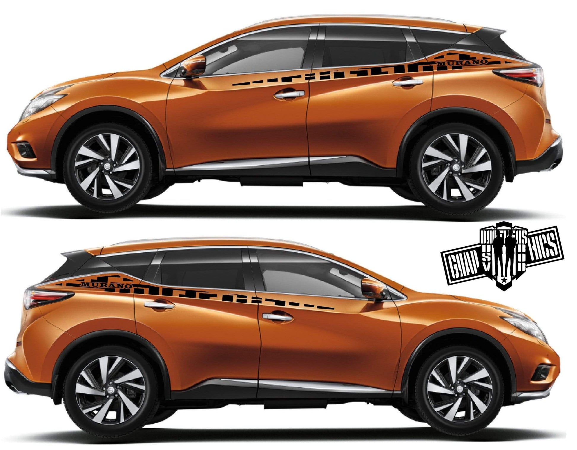 Premium Quality Stickers Compatible with Nissan Murano Car Styling BFF Premium Quality Personalized Design Vehicle Enhancement Sticker Street Auto Stylish Exclusive Easy Application Worldwide Deliver