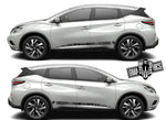 Side door Decal Vinyl Racing Stripe Stickers For Nissan Murano - Brothers-Graphics