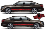Side Door Racing Stripes for Honda Accord - Brothers-Graphics