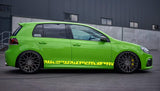 Side Door Stripe Custom kit Stickers Set Kit For VW Golf
