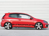 Side Door Stripe Custom kit Stickers Set Kit For VW Golf