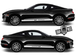 Side Racing Stripe Decal Vinyl Graphics for Ford Mustang 2005-2020 - Brothers-Graphics
