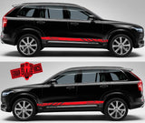 Side Stripe Decal Graphic Sticker Kit for Volvo XC90 - Brothers-Graphics