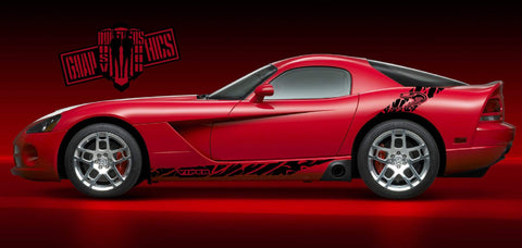 Vinyl decal Stickers for Dodge Viper Decals – Brothers Graphics