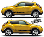 Side Vinyl Door Decal Racing Stripe stickers for Nissan Juke - Brothers-Graphics