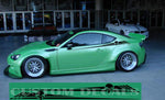 Autocollants crâne pour Subaru BRZ | Kit d'autocollants Subaru BRZ | Autocollants tribaux Subaru | Autocollants BRZ
