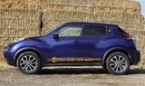 Autocollant en vinyle de qualité supérieure compatible avec le design de crâne de style Nissan Juke