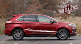 Autocollants en vinyle à motifs de crânes pour Ford Edge