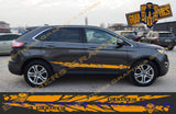 Premium Vinyl Stickers Compatible With Ford Edge Style Design New Skull Design
