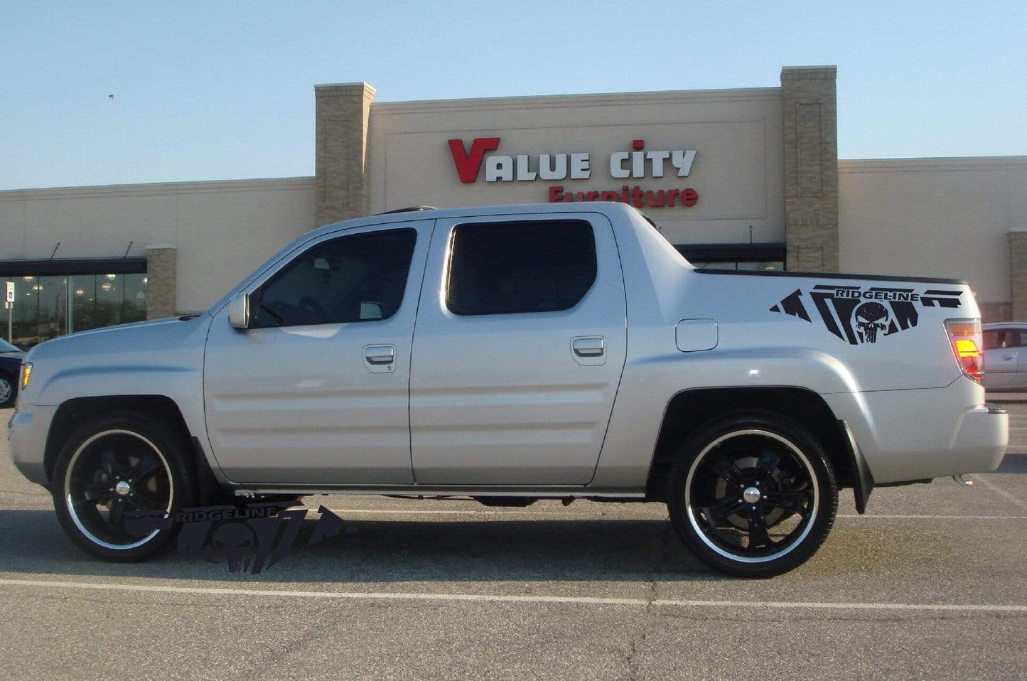 Vinyl Graphics Skull Graphics Vinyl Stickers Compatible With Honda Ridgeline