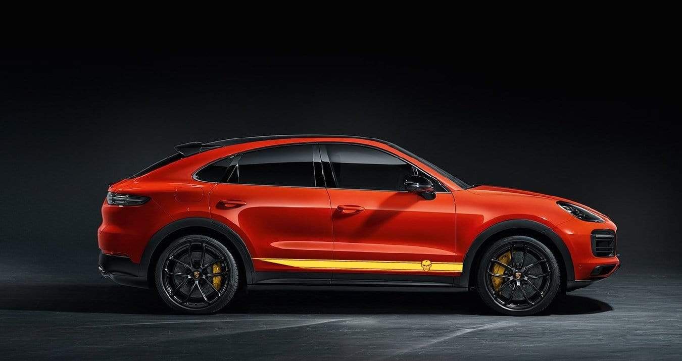 Skull rally decals for Porshe universal Stikers