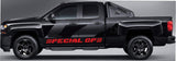 Vinyl Graphics Special Ops Design Stickers Car Vinyl Stripes Compatible with Chevrolet Silverado