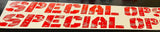 Vinyl Graphics Special Ops Design Stickers Car Vinyl Stripes Compatible with Chevrolet Silverado