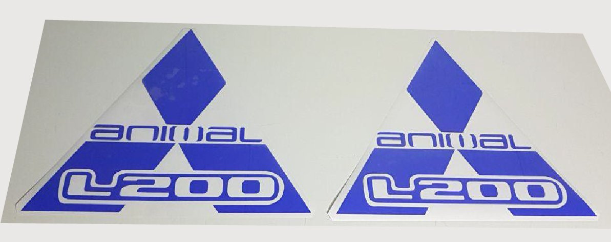 Sport Decal Sticker Vinyl Side Racing Stripes for Mitsubishi L200 2006-202.