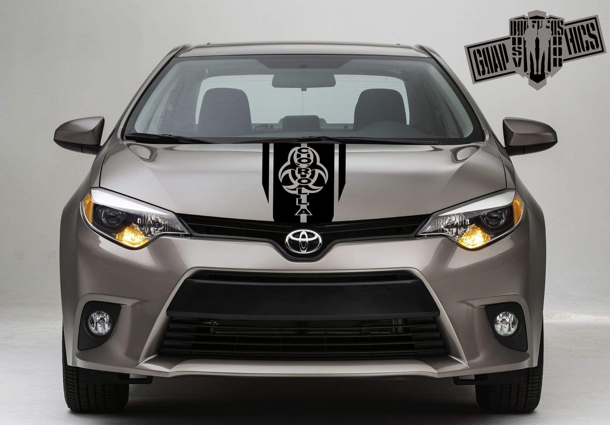 Sport Decal Sticker Vinyl Side Racing Stripes for Toyota Corolla 2000-2020 - Brothers-Graphics