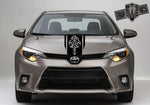 Sport Decal Sticker Vinyl Side Racing Stripes for Toyota Corolla 2000-2020 - Brothers-Graphics