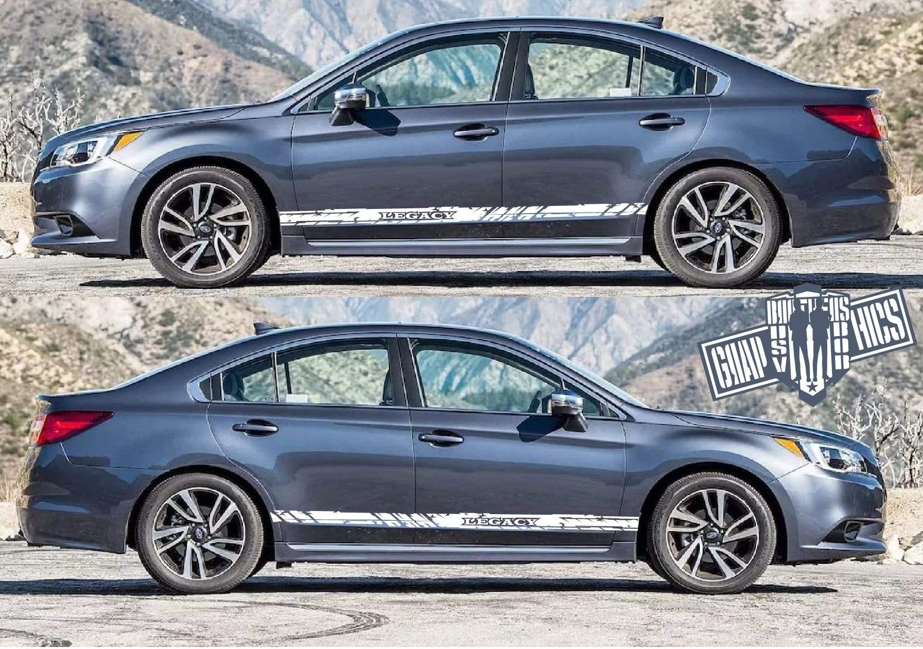 Sport Decal Vinyl Stickers Special Graphics Made For Subaru Legacy - Brothers-Graphics