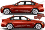 Sport Racing Line Sticker Car Side Vinyl Stripe For BMW M3 - Brothers-Graphics