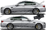 Sport Racing Line Sticker Car Side Vinyl Stripe For BMW M5 - Brothers-Graphics