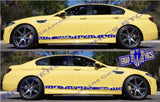 Sport Racing Line Sticker Car Side Vinyl Stripe For BMW M5 - Brothers-Graphics