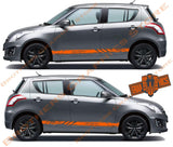 Sport Racing Line Sticker Car Side Vinyl Stripe For Suzuki SWIFT - Brothers-Graphics