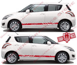 Sport Racing Line Sticker Car Side Vinyl Stripe For Suzuki SWIFT - Brothers-Graphics