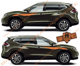 Sport Sticker Decal Side Door Stripes for Nissan X-Trail - Brothers-Graphics