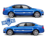 Sport Sticker Decal Side Door Stripes for Skoda Octavia - Brothers-Graphics