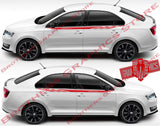 Sport Stickers Racing Stripes for Skoda Rapid - Brothers-Graphics