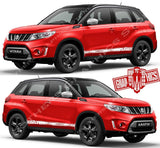 Sports Decals Stickers Vinyl Side Racing Stripes for Suzuki Vitara - Brothers-Graphics