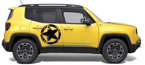 Vinyl Graphics Star Graphic sticker Vinyl Sticker for Jeep Renegade | Renegade Sticker