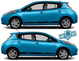 Sticker Decal Graphic Side Stripes for Nissan Leaf - Brothers-Graphics