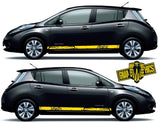 Sticker Decal Graphic Side Stripes for Nissan Leaf - Brothers-Graphics