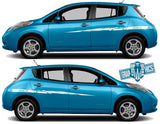 Sticker Decal Kit Graphic Side Door Stripes for Nissan Leaf - Brothers-Graphics