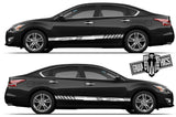 Sticker Graphic Decal Vinyl Stripe Kit for Nissan Altima - Brothers-Graphics