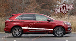 Premium Sticker Stripes Compatible With Ford Edge eye design
