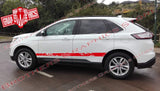 Premium Sticker Stripes Compatible With Ford Edge eye design