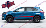 Premium Sticker Stripes Compatible With Ford Edge eye design