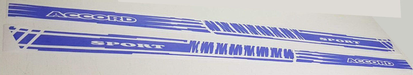 Sticker Vinyl Side Door Racing Stripes for Honda Accord - Brothers-Graphics