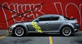 Sticker Vinyl Side Door Racing Stripes for MAZDA RX-8