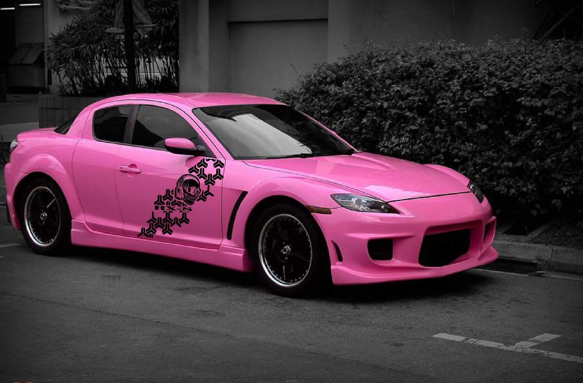 Premium Vinyl Stickers Compatible With Mazda RX-8 Sticker Street Auto Custom Vinyl Stickers