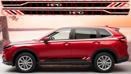 Vinyl Graphics Stickers Compatible With HONDA CR-V HPD Logo Design Man Gifts