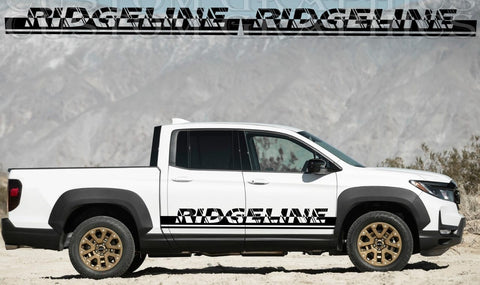 Vinyl Graphics Stickers Compatible With Honda Ridgeline Logo Line Design Vinyl Decal