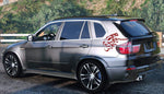 Stickers Kit Graphics Decals Racing Stripes for BMW X5 - Brothers-Graphics