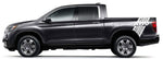 Vinyl Graphics tire track Design Graphics Vinyl Stickers Compatible With Honda Ridgeline