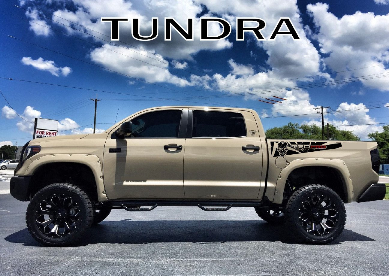 Graphiques de la caisse latérale du Toyota Tundra