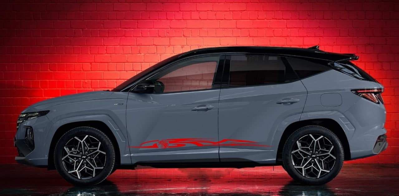 Vinyl Graphics Tribal Eagle Design Vinyl Decal Sticker Compatible with for HYUNDAI TUCSON