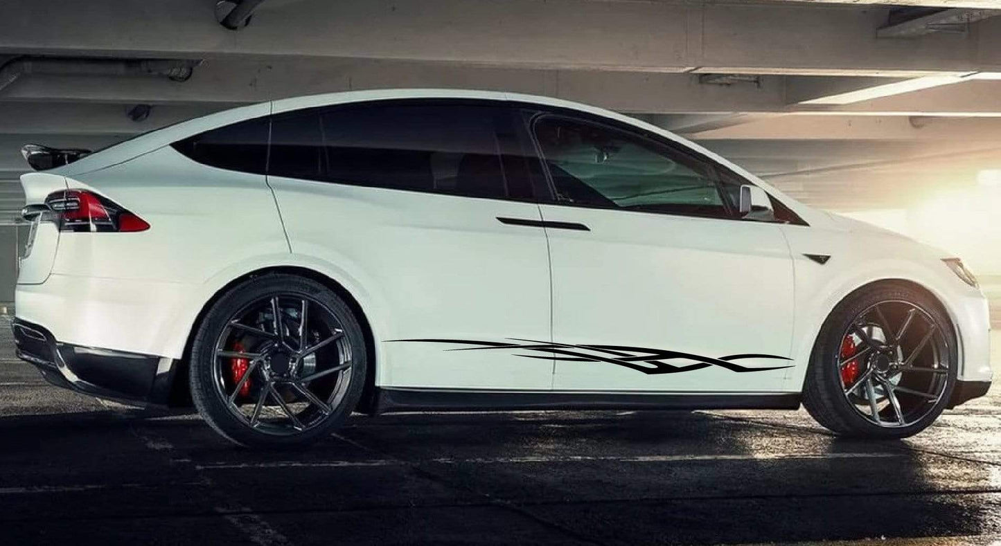 Tribal Graphic For Tesla Model 3 | Model X Stickers | Model Y Stickers Tesla Model S decals