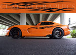 Vinyl Graphics Tribal Line Graphic Vinyl Door Decal Racing Stripe stickers for Dodge Viper